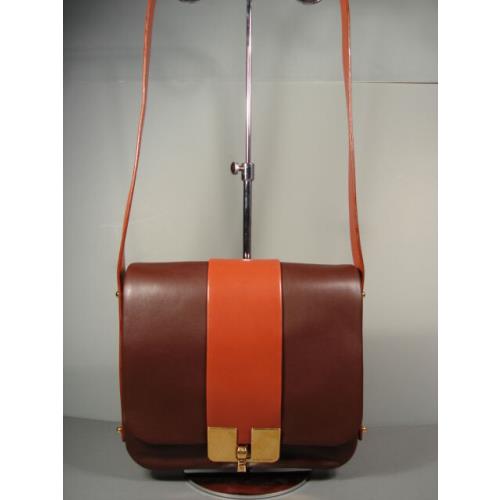 Marc Jacobs Brown Medium Leather Handbag Cross Body Messenger Shoulder Bag