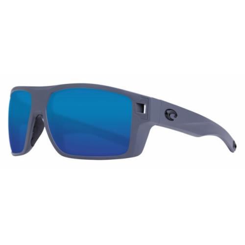 Costa Del Mar Diego Matte Gray / Blue Mirror 580 Glass 580G DGO98OBMGLP