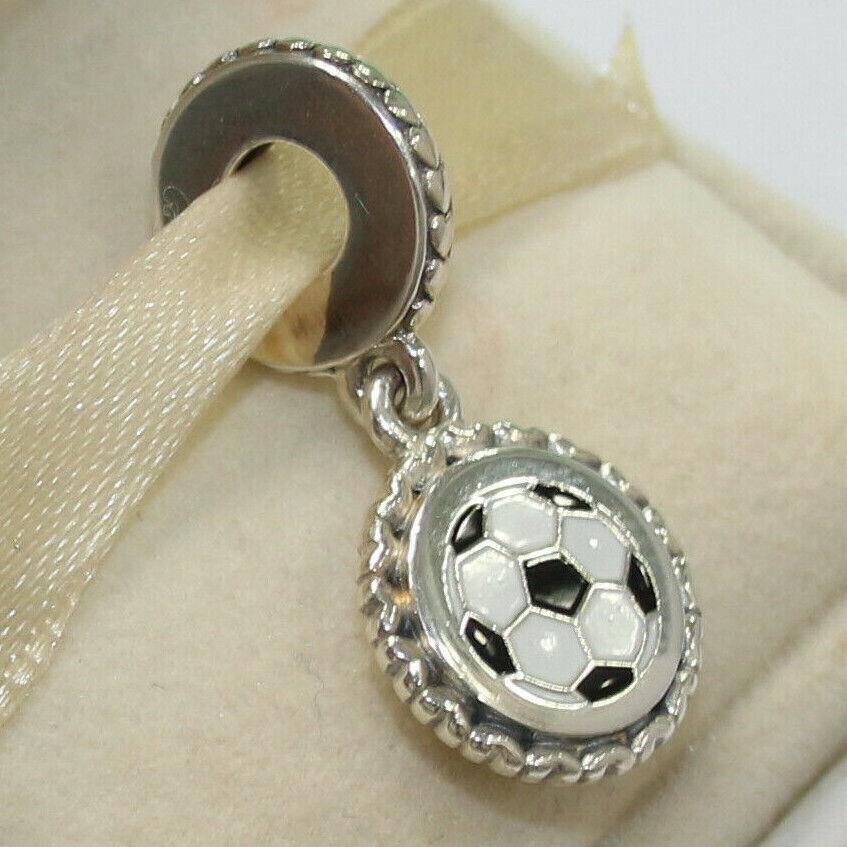 Pandora Charm Soccer Dangle ENG792018_16 W Tag Suede Pouch