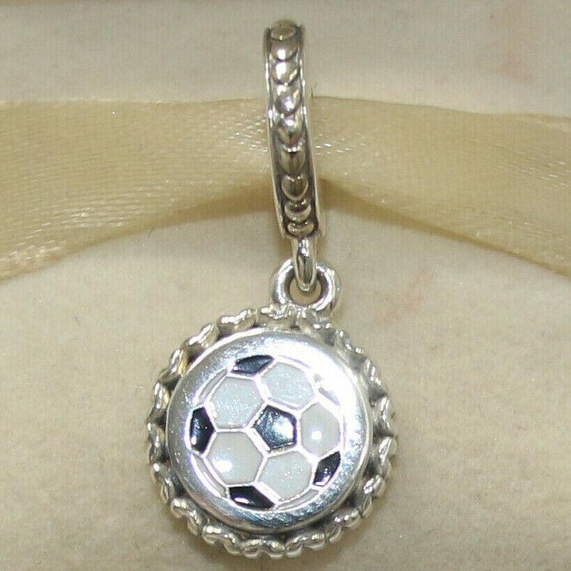 Pandora Charm Soccer Dangle ENG792018_16 W Tag Suede Pouch