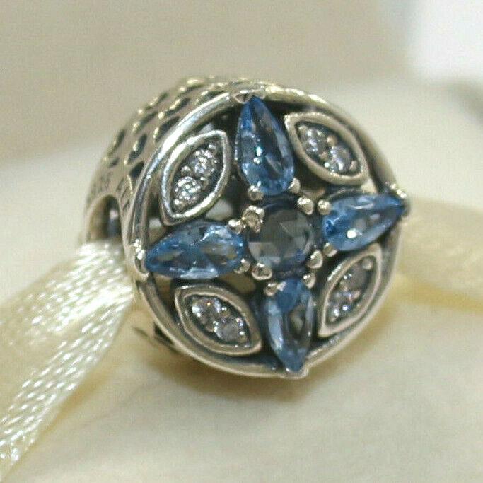 Pandora Charm Patterns of Frost Multicolored 791995NMBMX W Suede Pouch