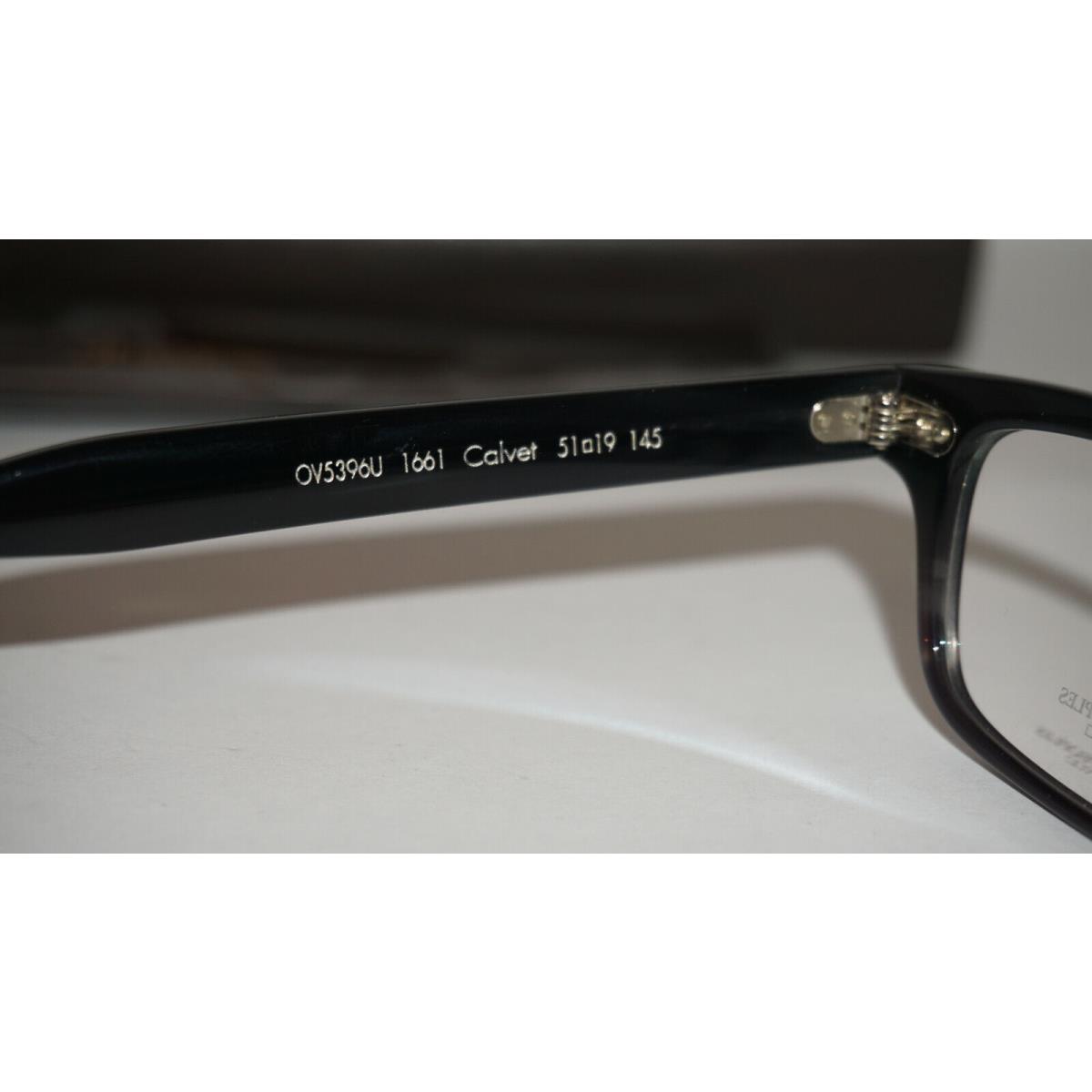 Oliver Peoples Vintage Eyeglasses RX Calvet Charcoal OV5396U 1661 51 19 145  - Oliver Peoples eyeglasses - 080152554149 | Fash Brands