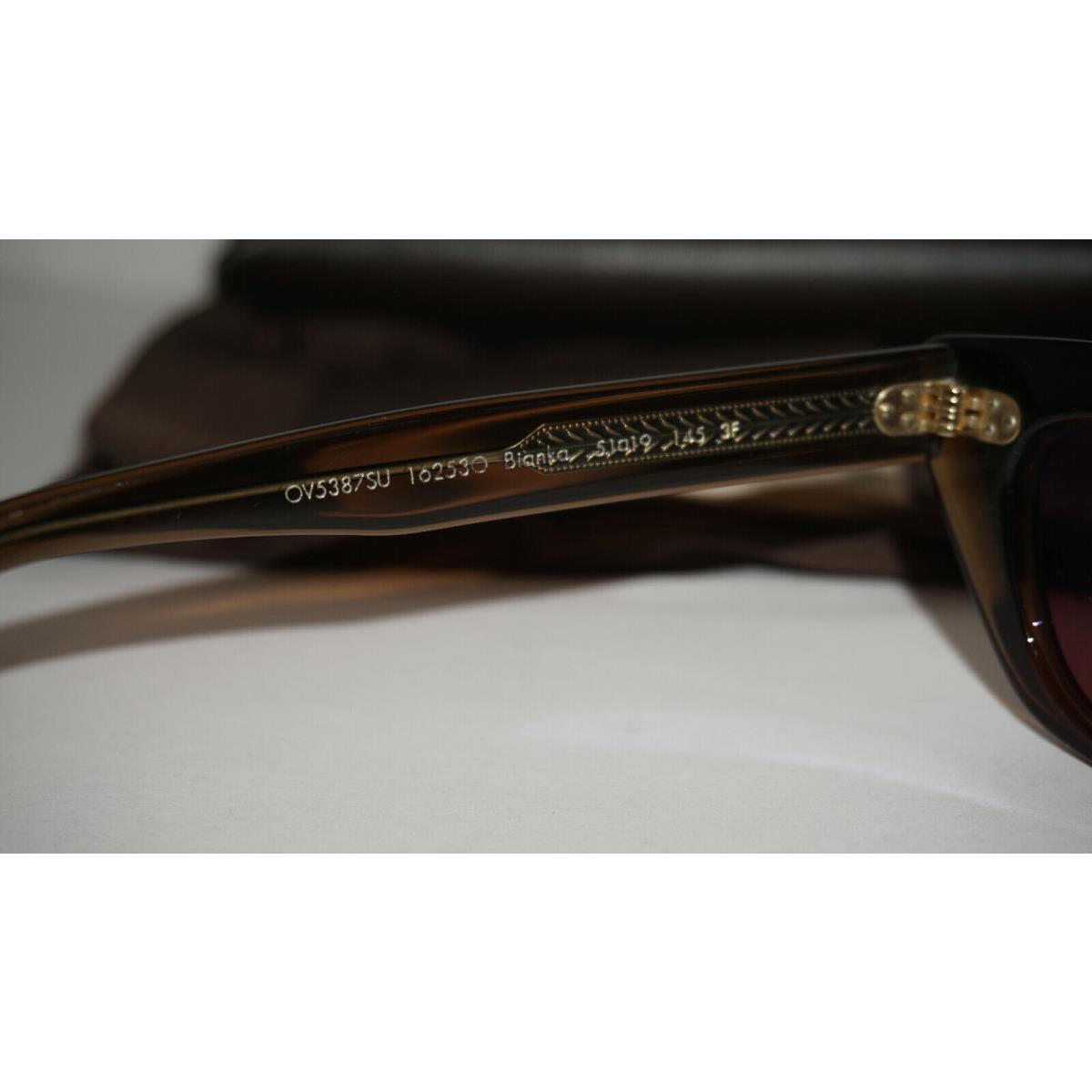 Oliver Peoples sunglasses  - Espresso Frame, Magenta Photochromic Lens 9