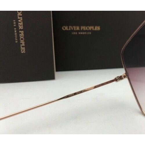 Oliver Peoples sunglasses RASSINE - Soft Rose Gold Frame, Magenta Gradient Fade Lens
