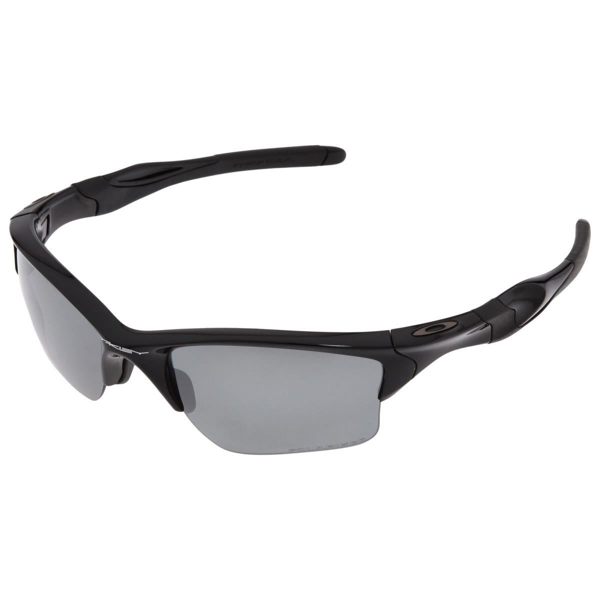 Oakley Half Jacket 2.0 XL Men`s Polarized Sunglasses Black Frame Iridium Lens - Frame: Black, Lens: Black