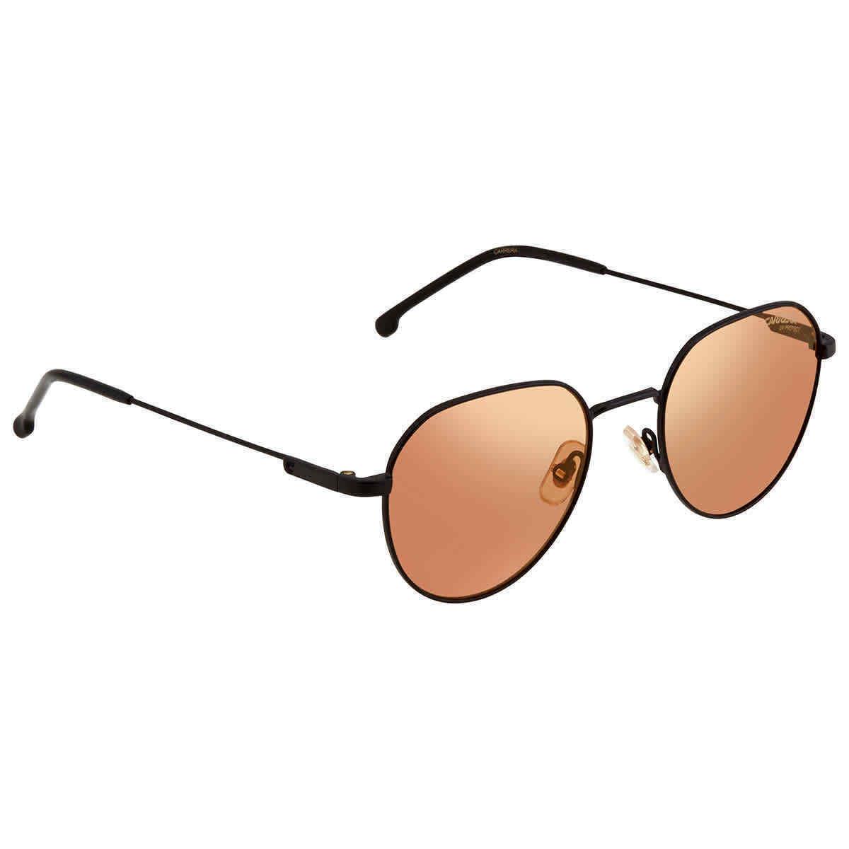 Carrera 2015T/S 08LZ UW 48-19-135 Orange Flash Mirror Round Sunglasses