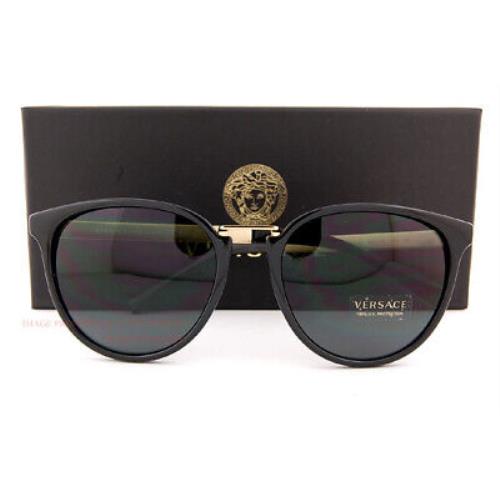 Versace sunglasses  - Black/Gold Frame, Gray Lens 0