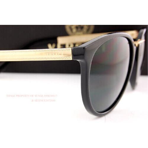 Versace sunglasses  - Black/Gold Frame, Gray Lens 2