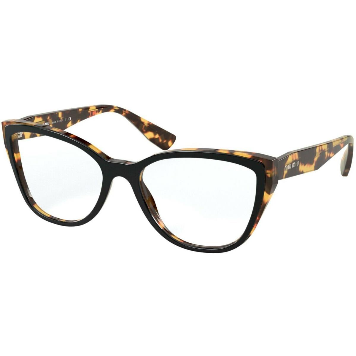 Miu Miu Layering Vmu 04S Black Light Havana 389-1O1 Eyeglasses