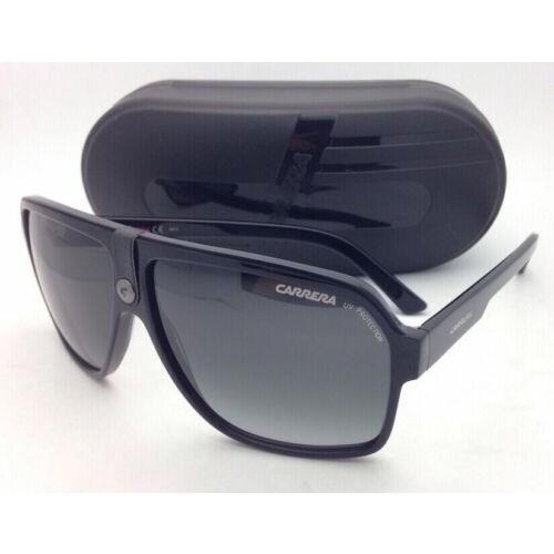Sunglasses Carrera 33/S 807PT 62-11 Black Aviator Frame with Grey Gradient