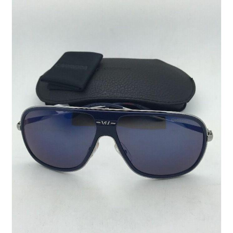 Sunglasses Carrera 88/S 8ETXT 62-12 Silver-blue Frame W/grey+blue Sky Mirror