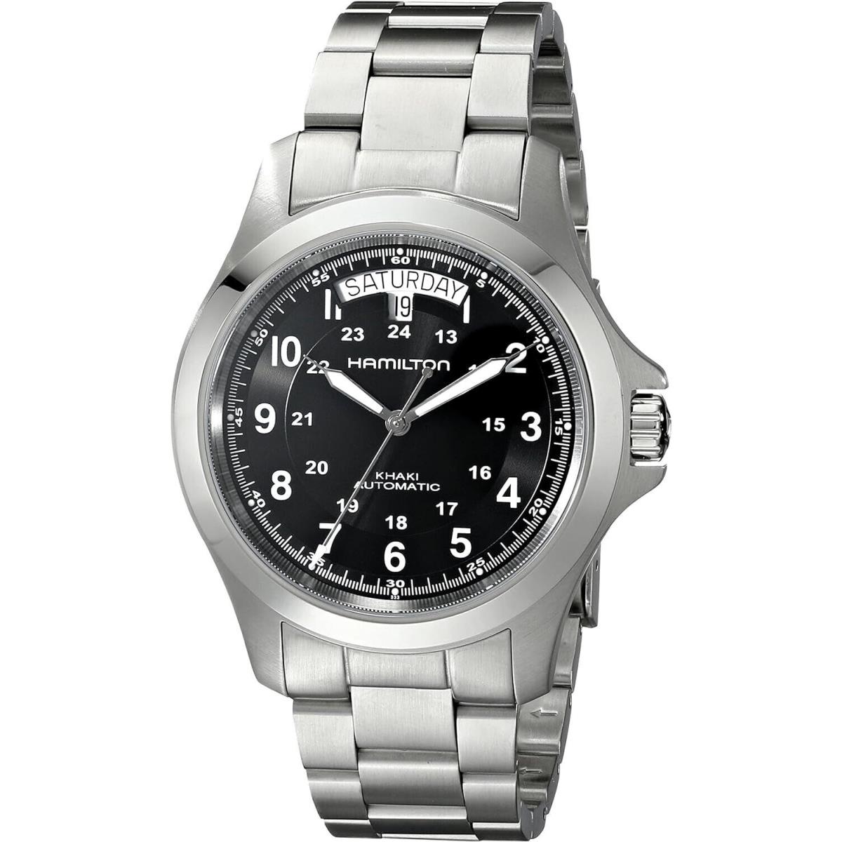 Hamilton Men`s Khaki King II Black Dial Watch H64455133