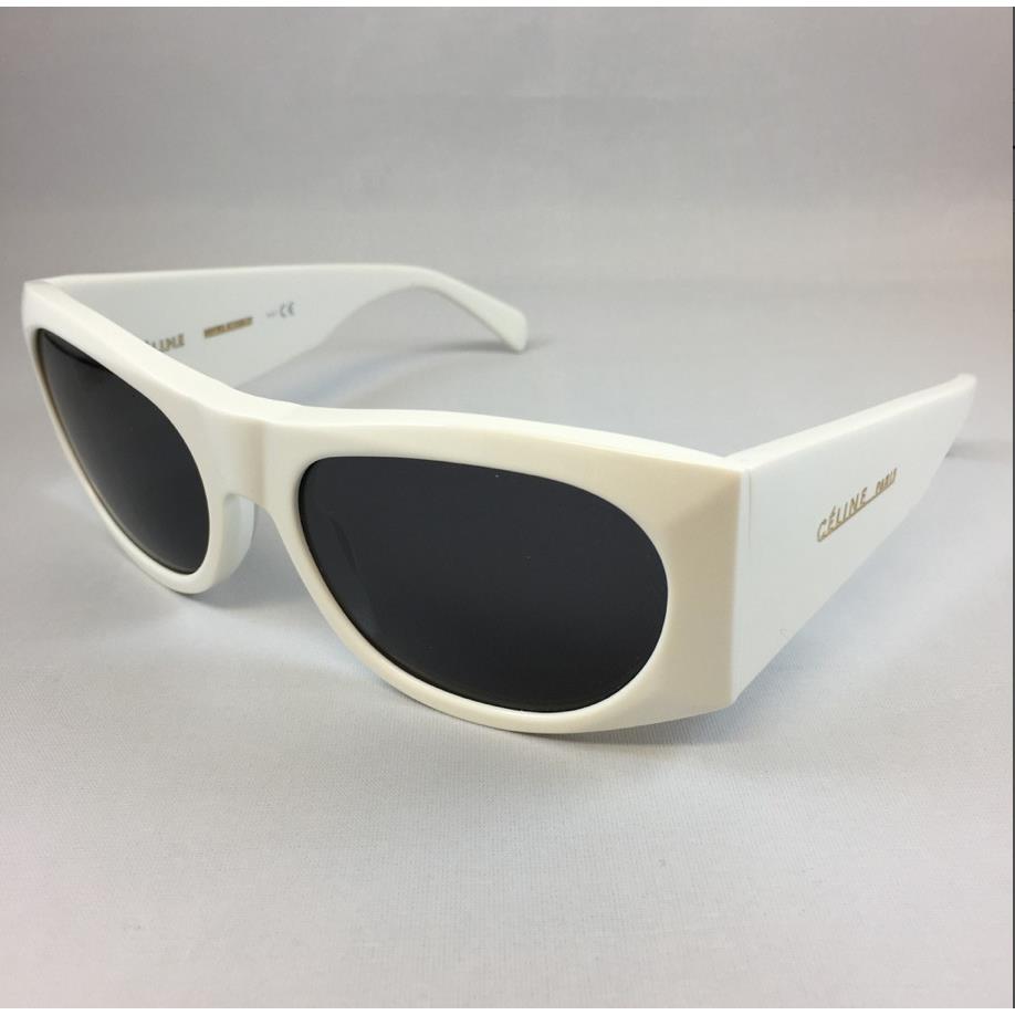 Celine Oval Acetate Sunglasses in White CL40029I 21A