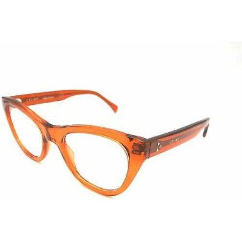 Celine CL50005I - 042 Eyeglasses Orange Transparent 49mm