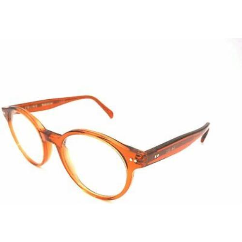 Celine CL50008I - 042 Eyeglasses Transparent Orange 49mm