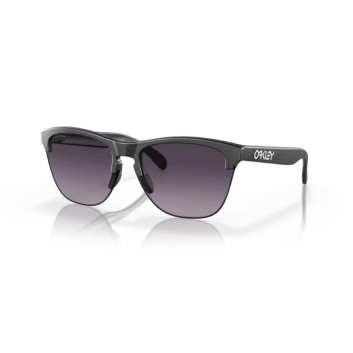 Oakley OO9374-0163 Frogskins Blk Grey Iridium Sunglasses