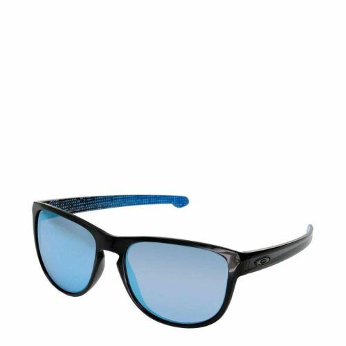 OO9342-12 Mens Oakley Sliver R Sunglasses - Polished Black Frame, Prizm Deep H2O Lens