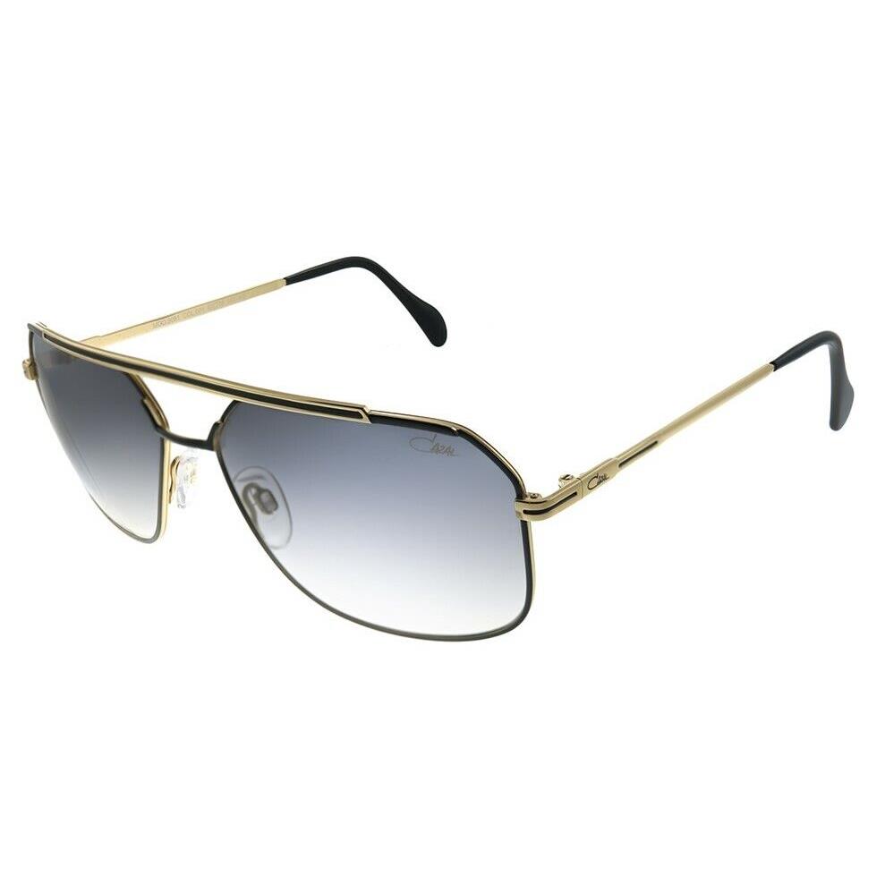 Cazal 9081 Black 18K Gold/grey Shaded 001 Sunglasses
