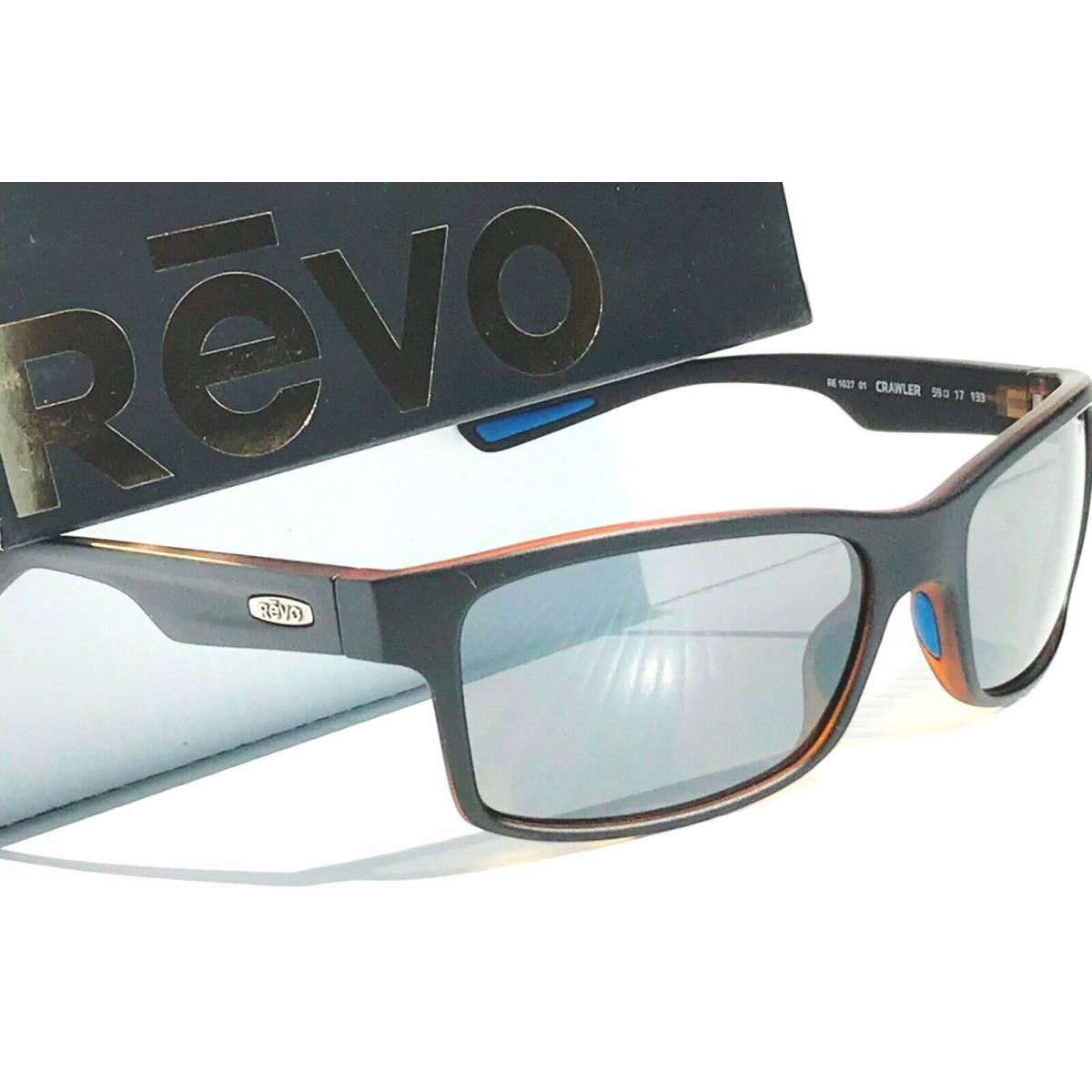 Revo sunglasses Crawler - Black Tortoise Frame, Gray Lens