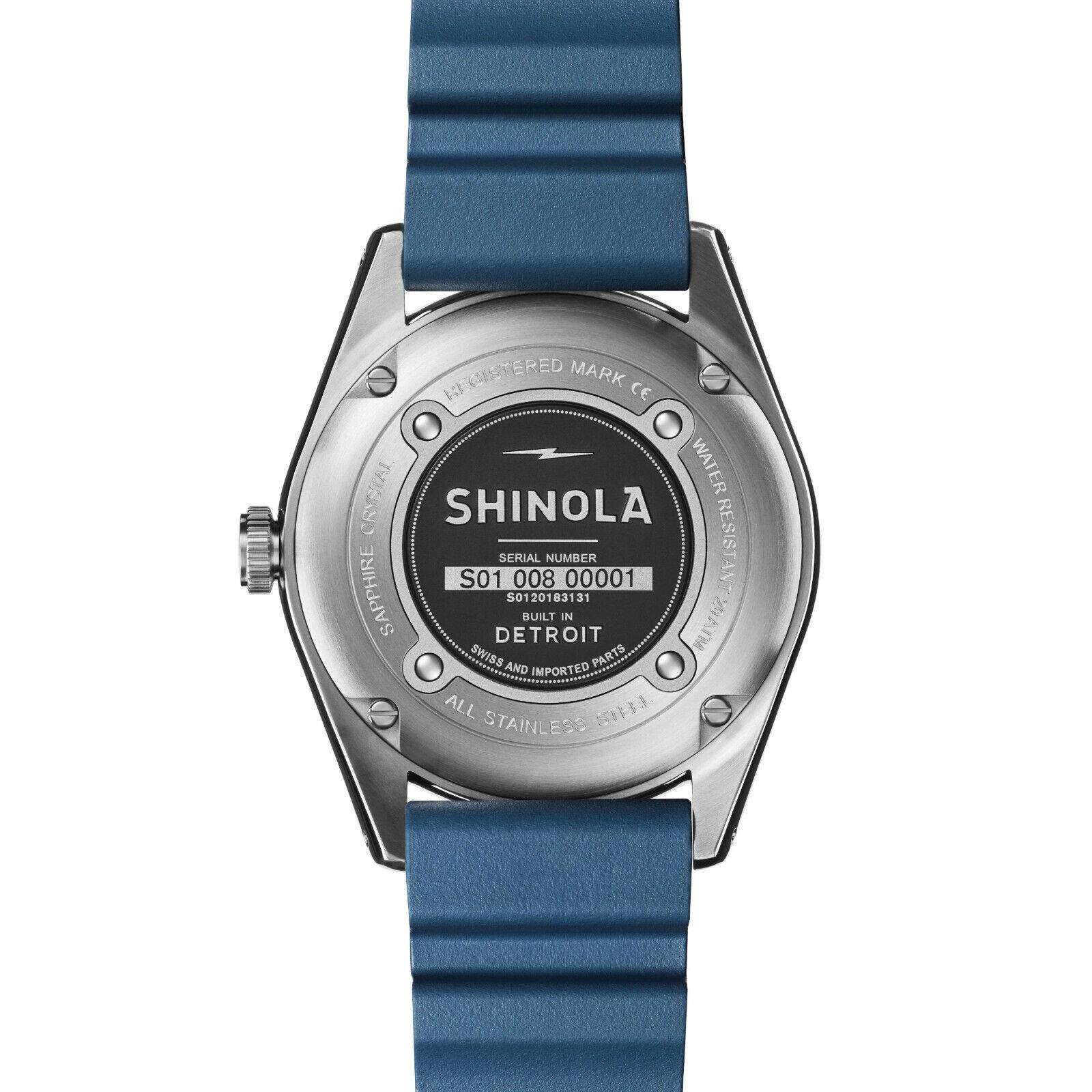 Shinola watch  - Blue Band 2