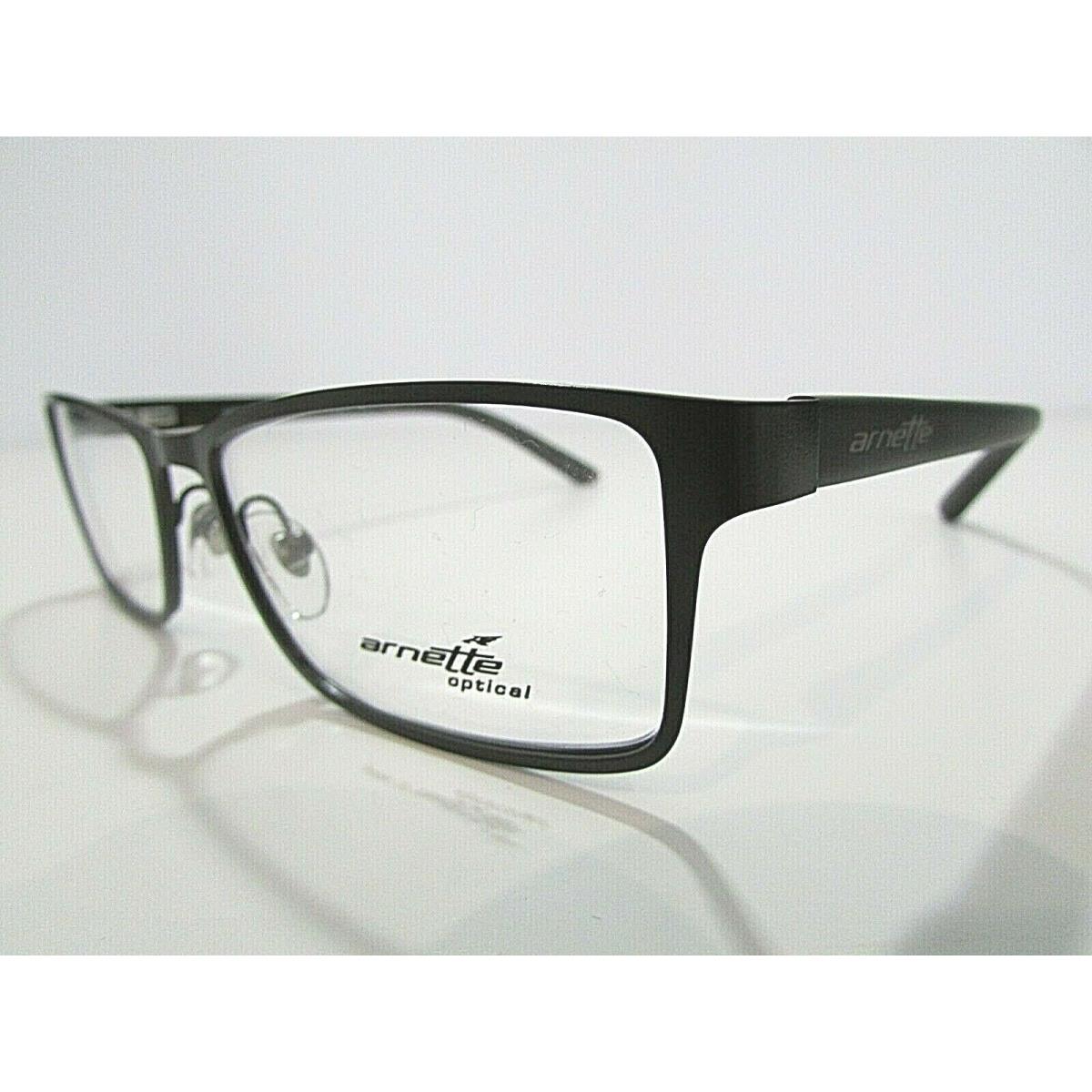 Arnette Set On 6110 672 Matte Dark Brown Eyeglasses Rx-able Frame