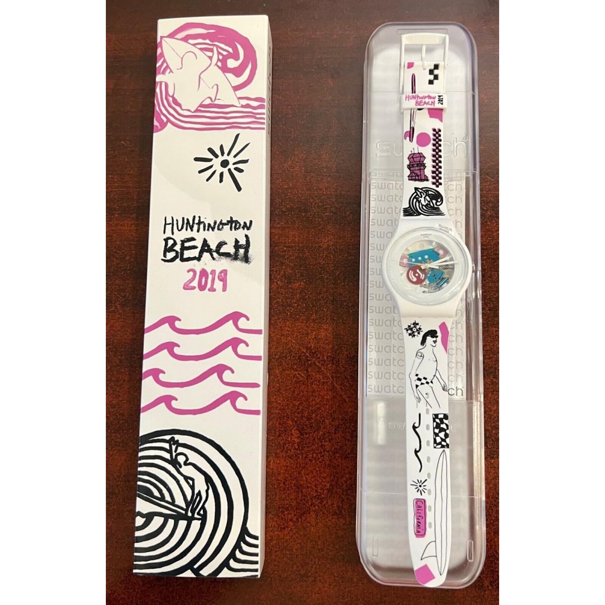 2019 Huntington Beach California Swatch SUOW100F Rare-limited