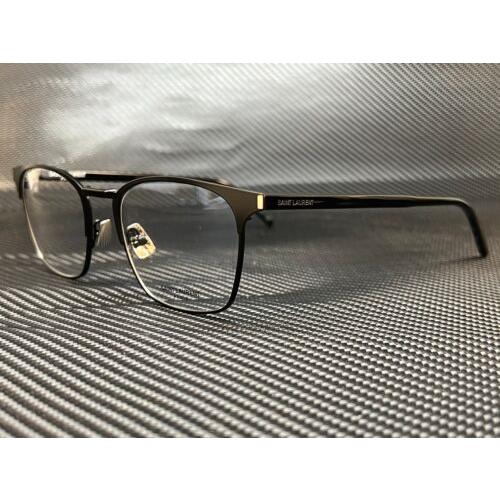 Saint Laurent SL 224 001 Black Men`s Eyeglasses Frame 52-19