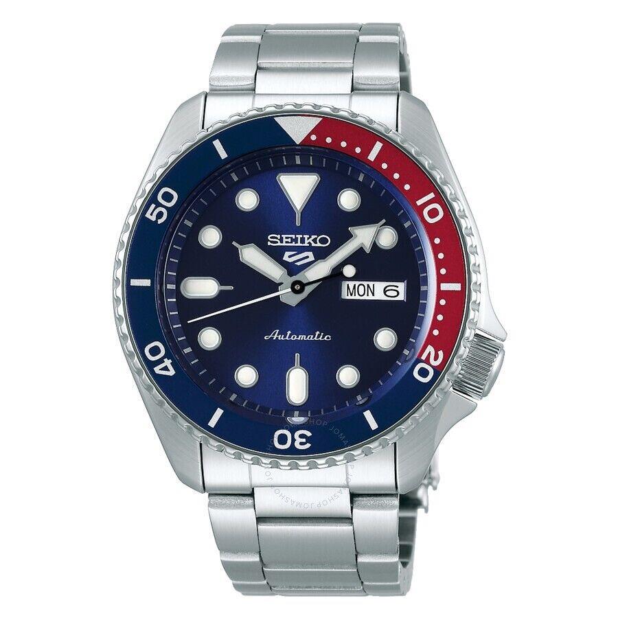 Seiko 5 Automatic Blue Dial Men`s Watch SRPD53