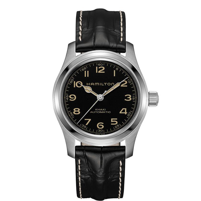 Hamilton Khaki Field Murph Automatic Black Men`s Watch H70605731