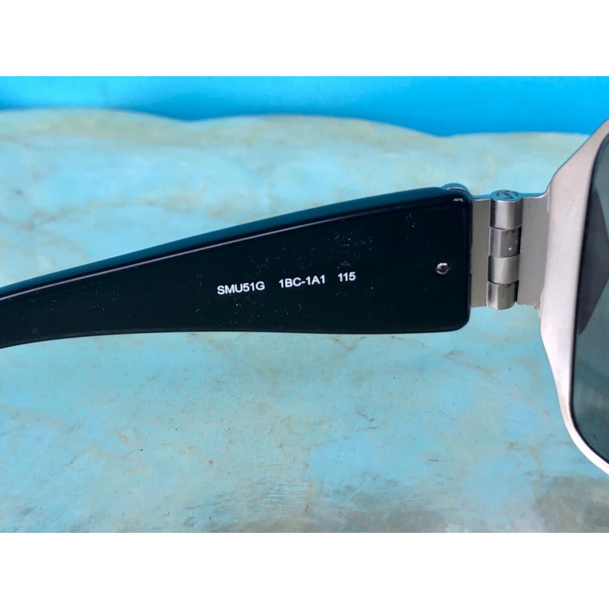 Miu Miu sunglasses  - SILVER with BLACK ARMS Frame 2