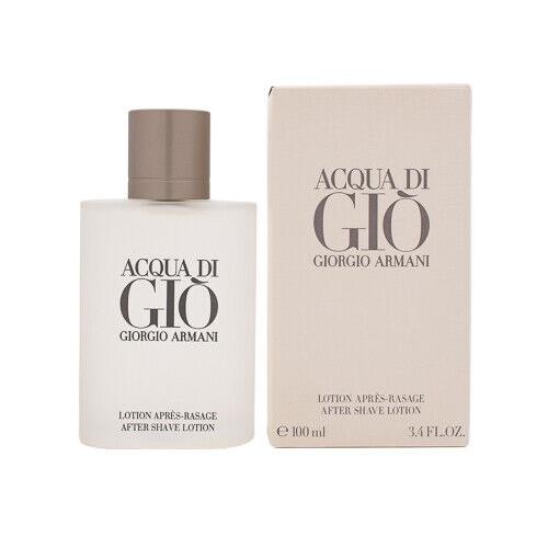 Acqua Di Gio by Giorgio Armani 3.4 oz After Shave Lotion For Men