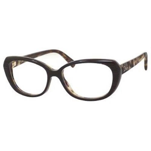 Dior Eyeglasses 3248 SN2 Brown Havana 52MM with Case