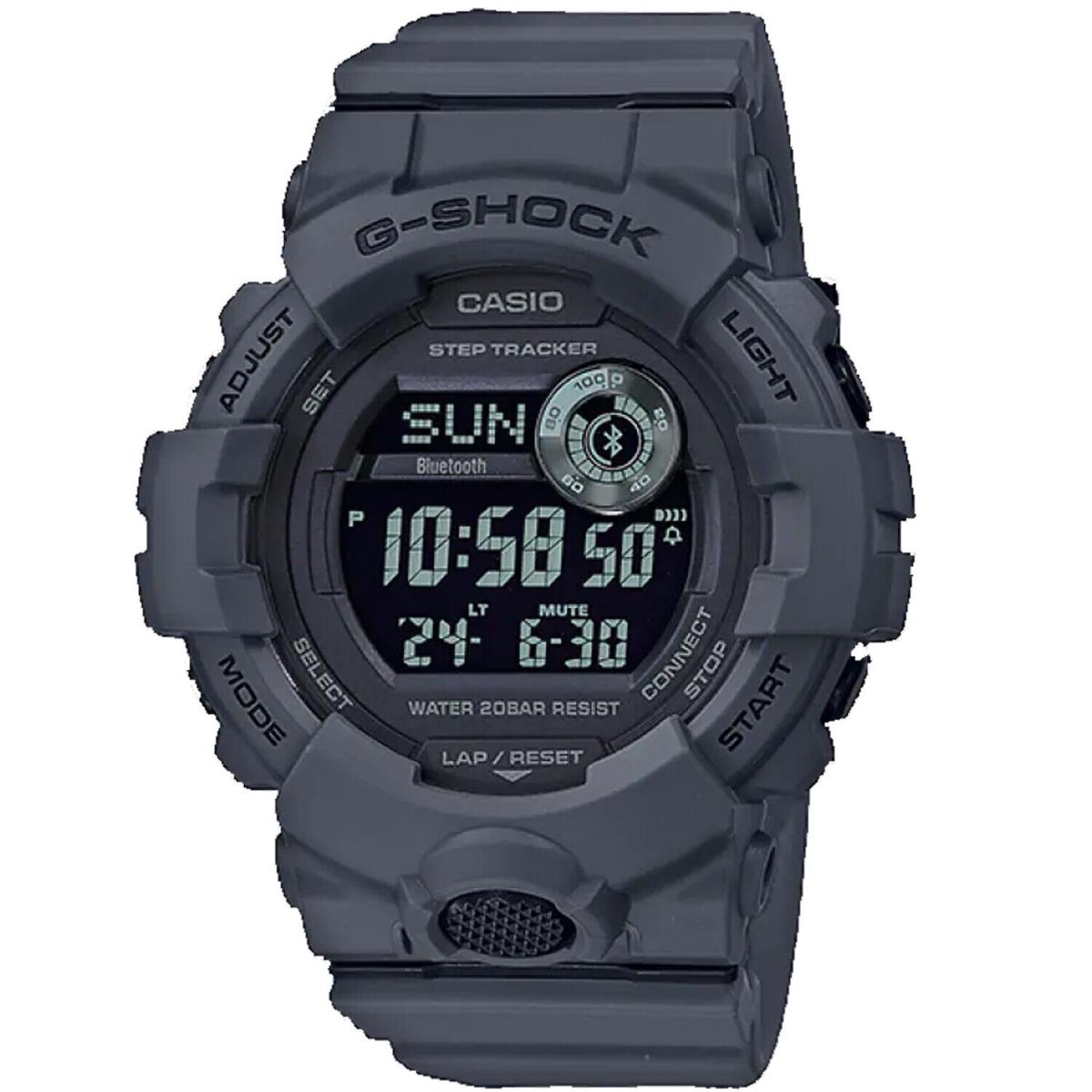 Casio Men`s G-shock Black Dial Watch - GBD800UC-8 - Dial: Black, Band: Black