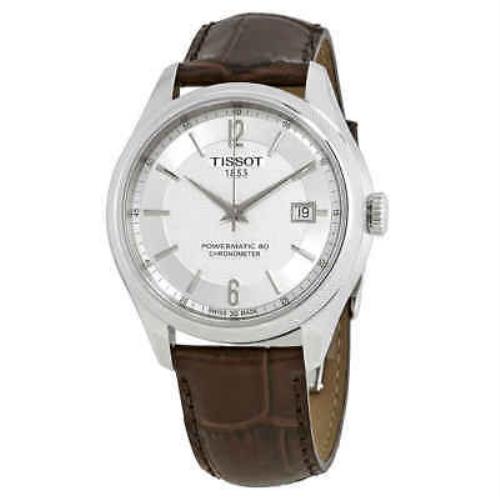 Tissot Ballade Automatic Chronometer Silver Dial Men`s Watch T108.408.16.037.00