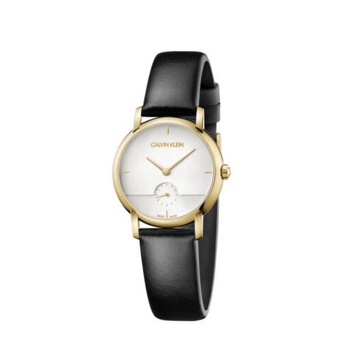 Calvin Klein Women`s K9H2Y5C6 Established 32mm Quartz Watch