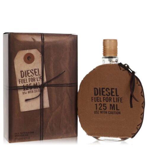 Fuel For Life BY Diesel 4.2 O.z Edt Spray Men`s Perfume Cologne Box