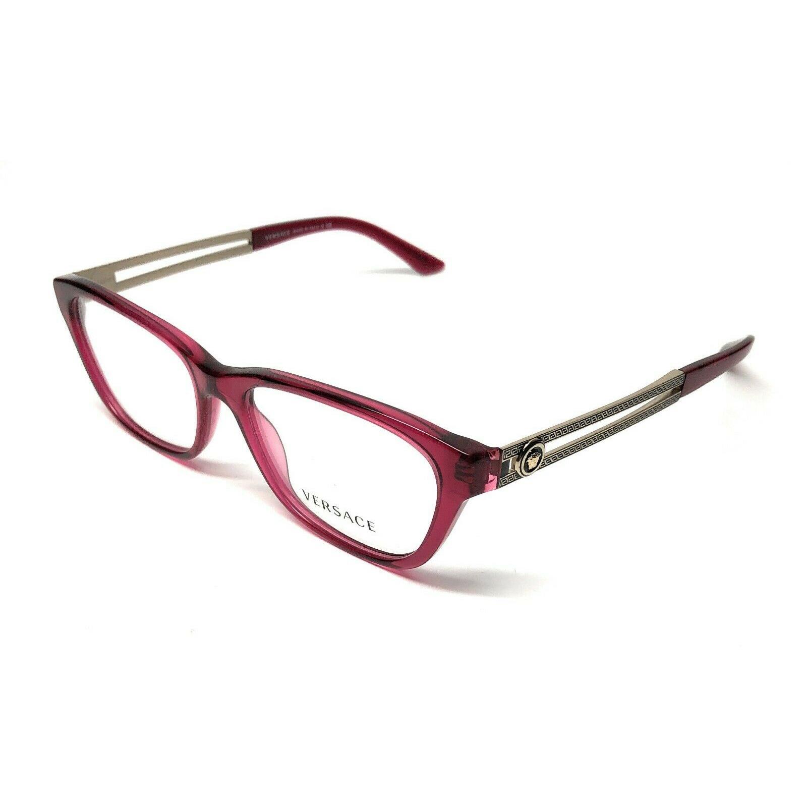 Versace 3220 5097 Purple Women`s Eyeglasses Frame 54-16