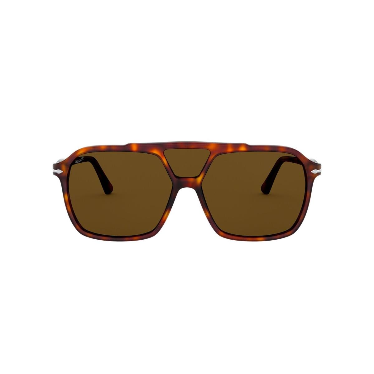 Persol PO3223S 24_53 Havana Brown 59 mm Men`s Sunglasses