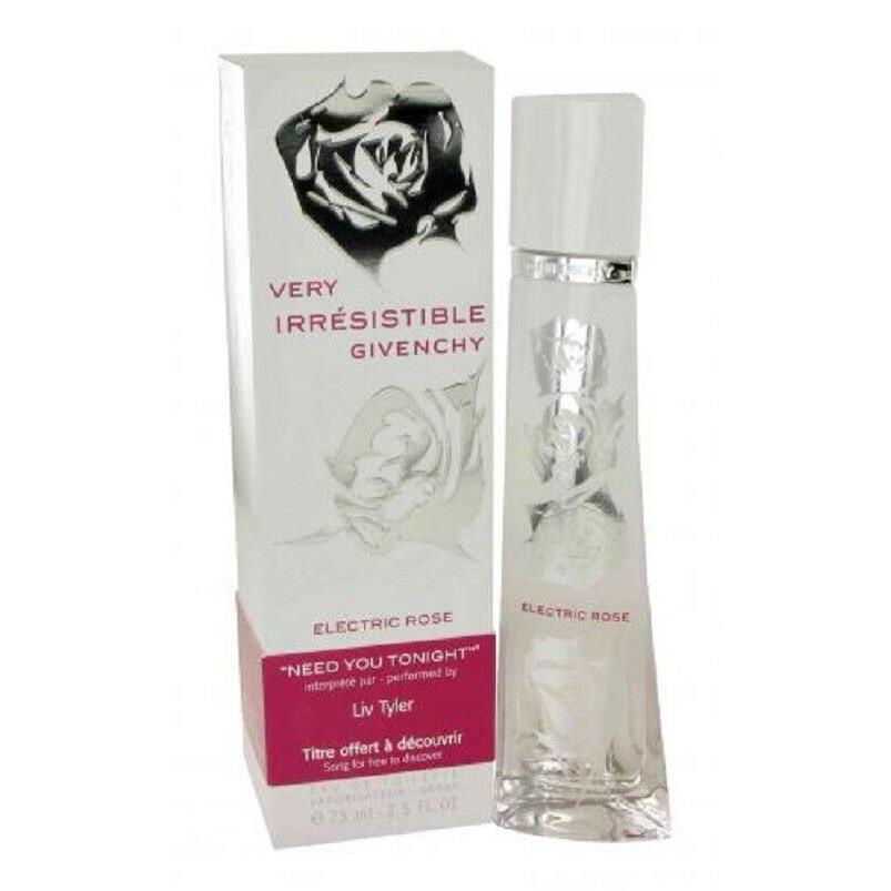 Very Irresistible Electric Rose by Givenchy 2.5 oz / 75ml Edt Spray