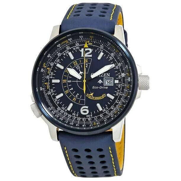 Citizen Men`s Blue Angels Promaster Nighthawk Eco-drive Watch - BJ7007-02L