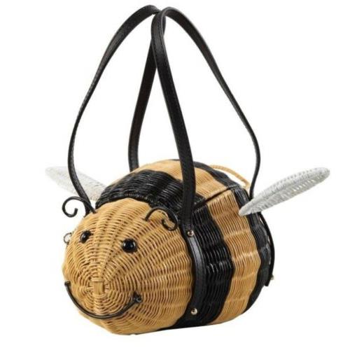 Kate Spade Down The Rabbit Hole Wicker Bee Clutch Bag Purse - Kate Spade  bag - 032067522188 | Fash Brands