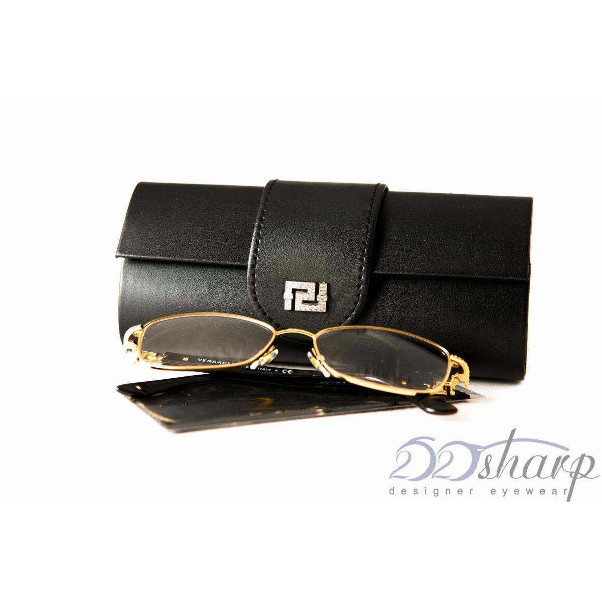 Versace Eyeglasses-versace 1226B 1002 52-16 Gold