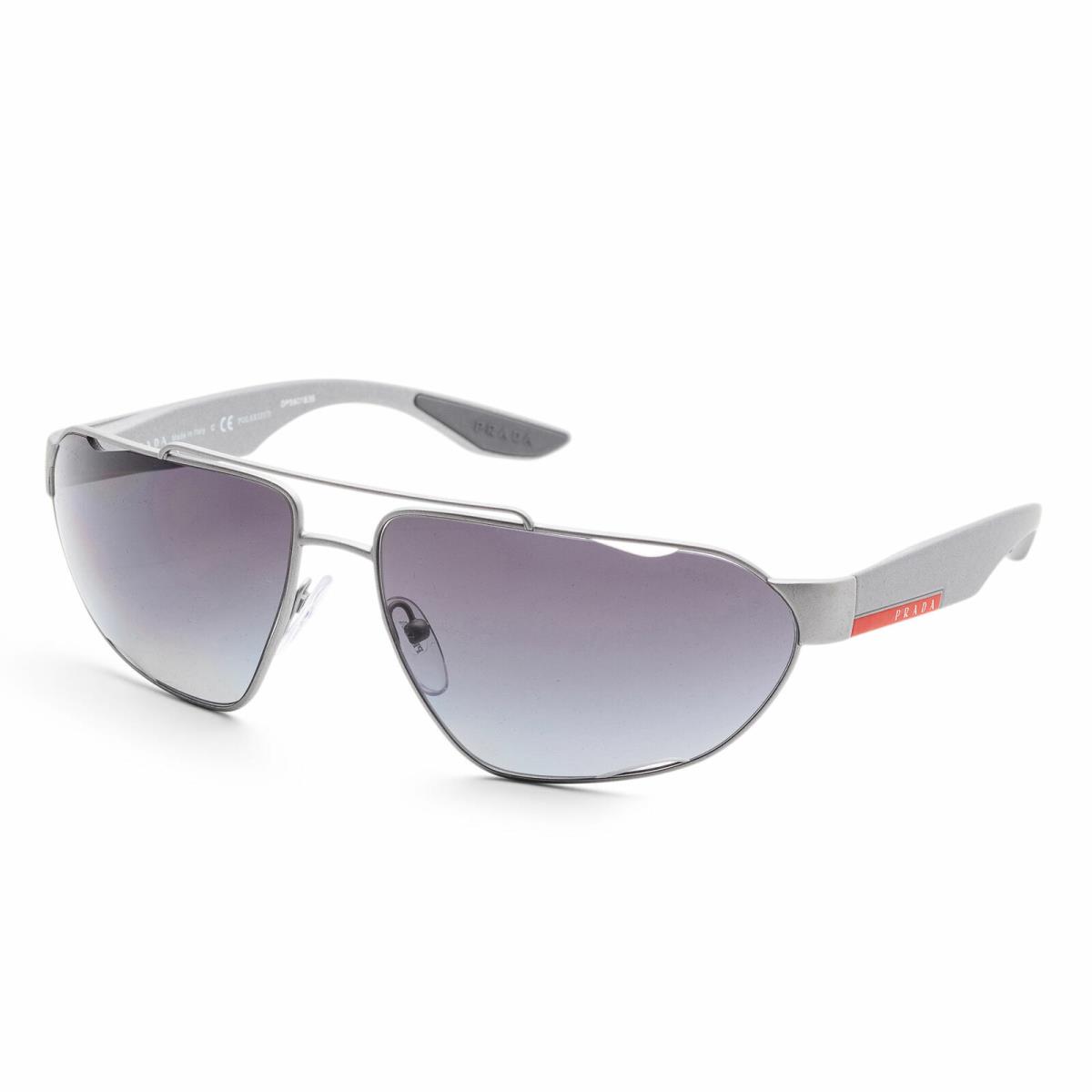 Prada PS56US-4495W166 Men`s 66-15-130 Dark Grey Metal Rubber Sunglasses
