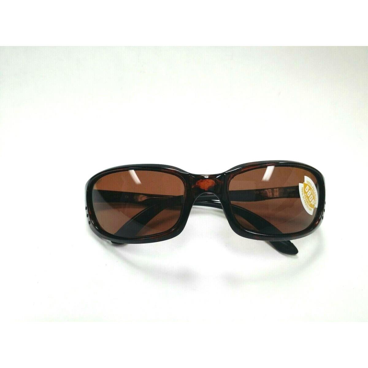 Costa Del Mar Brine Tortoise Oval Sunglasses Copper 580P BR1OCP