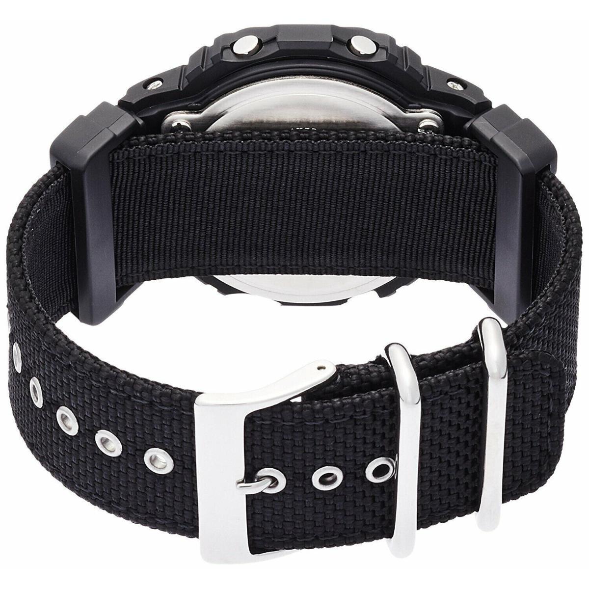 Casio G-shock DW5600BBN-1 Military Black Cordura Nylon Strap Digital Men`s Watch
