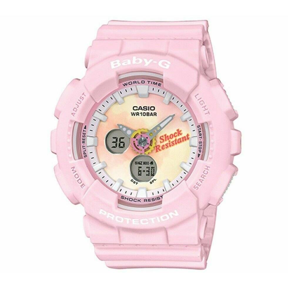 Casio Baby-g BA-120TG-4A Tie-dye Patterns Analog Digital Ladies Watch