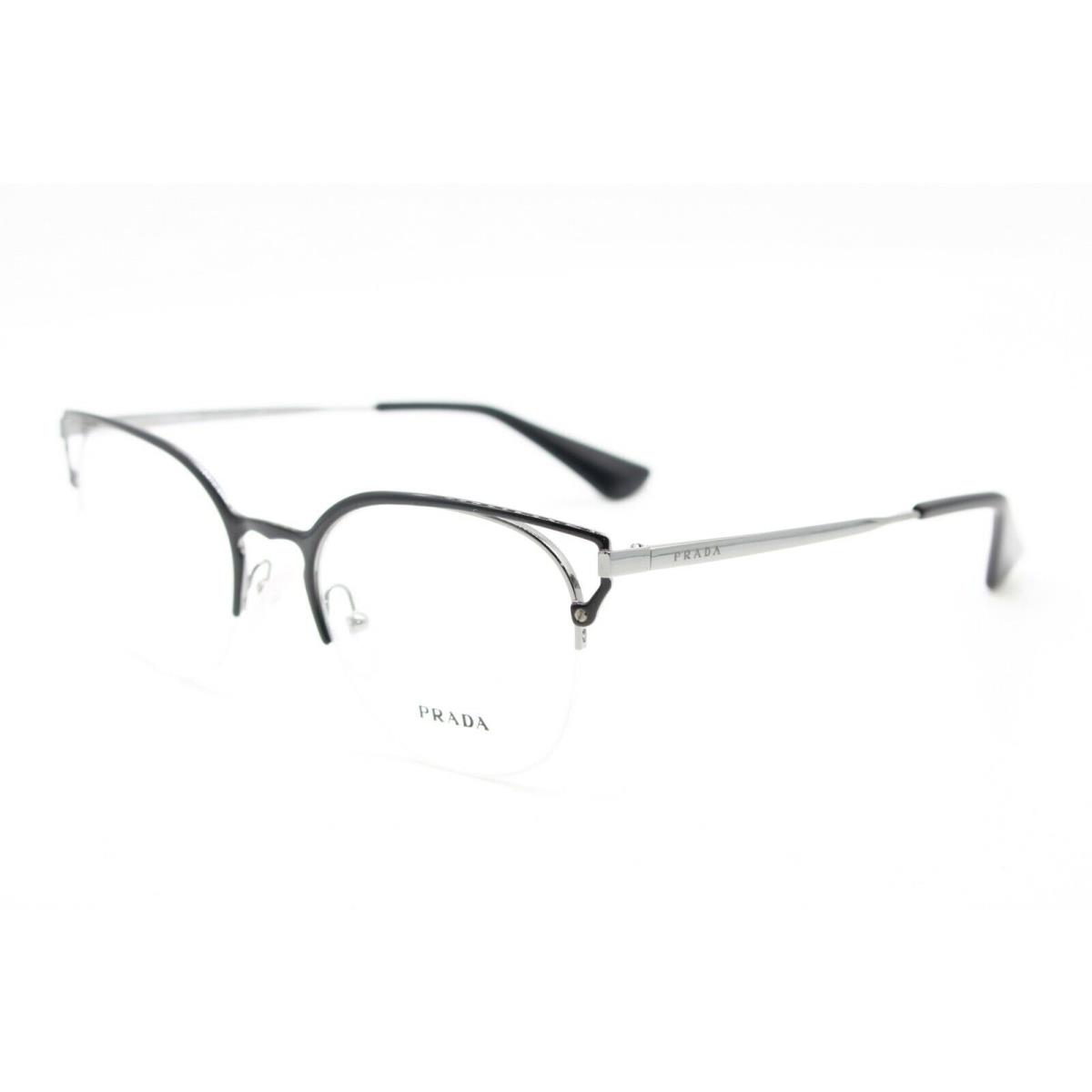Prada Vpr 64U M4Y-1O1 Black Frames RX Eyeglasses VPR64U 51-20 - Frame: BLACK