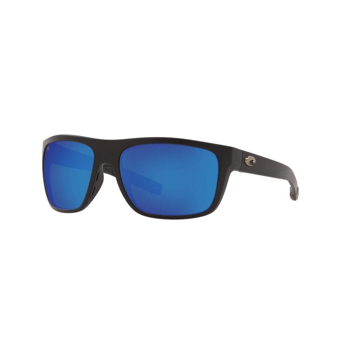 Costa Del Mar 06S902120 Men`s Broadbill Square Sunglasses - Frame: Black, Lens: Blue