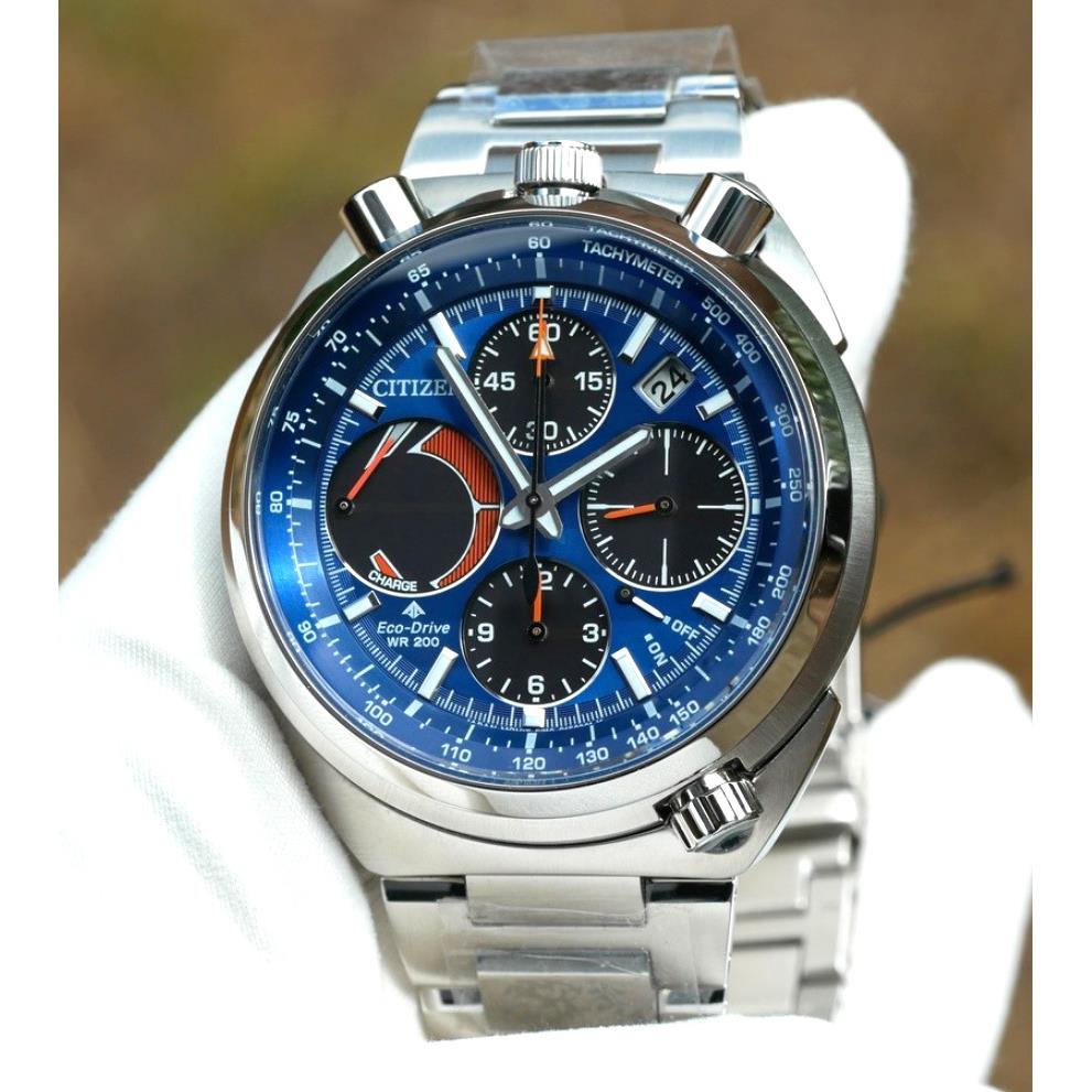 Citizen Eco-drive Promaster Tsuno Sapphire Men`s Chronograph Racer AV0070-57L