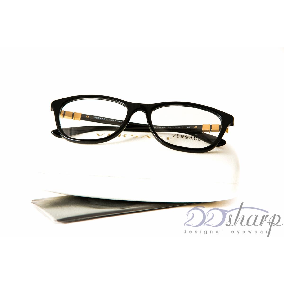 Versace Eyeglasses-ve 3213B GB1 54 Black